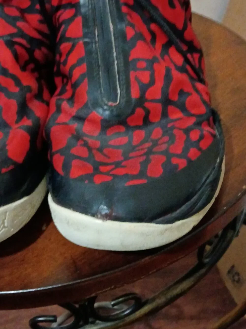 Men's Air Jordan Elephant XX8 Red Black Shoe 2013 Size 8.5